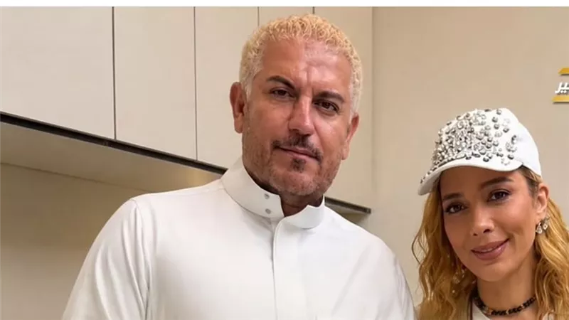 بتقلد زوجها.. أصالة نصري تغير لون شعرها إلي الأشقر 