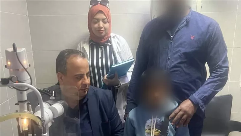 إزالة مياه بيضاء وزرع عدسة.. تفاصيل إنقاذ عين طفل بالمنوفية