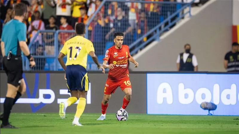أهداف وملخص مباراة النصر والقادسية الشوط الأول في الدوري السعودي 2025-26