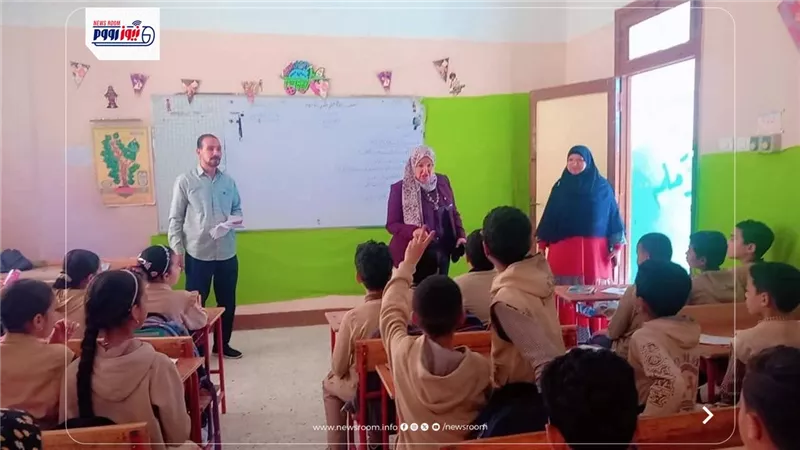جولة ميدانية لوكيل تعليم الفيوم لمتابعة انضباط العملية التعليمية 