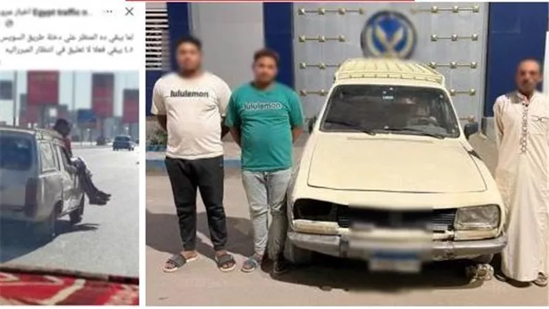 ضبط سائق وعاملين بالفيوم عرضوا حياة المواطنين للخطر