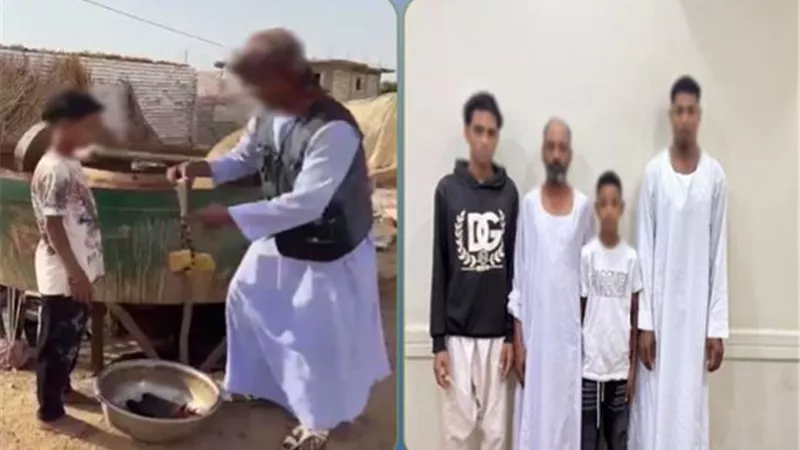 من أجل المشاهدات.. فيديو طاحونة الذهب يقود صاحبه ووالده إلى قبضة الشرطة بقنا 