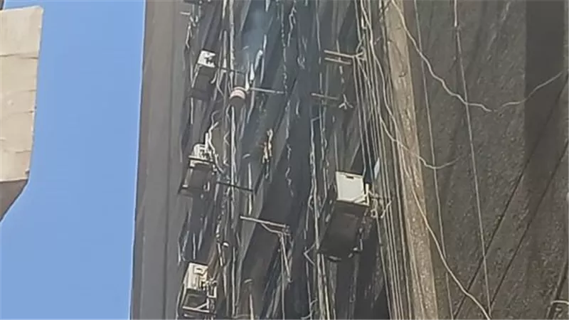 حريق داخل شقة سكنية بشارع لبنان في المهندسين والحماية المدنية تتدخل