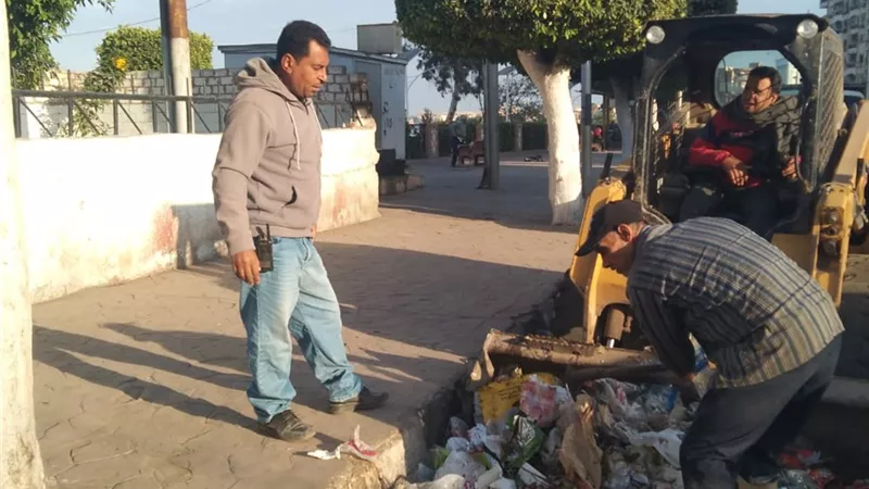 محافظ الغربية: خطة مكثفة للقضاء على بؤر القمامة التاريخية