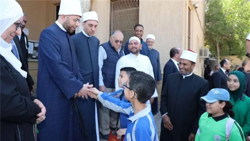 وزير الأوقاف يتفقد مسجد يوسف الصحابي بالقاهرة ويشدد على الفكر الوسطي