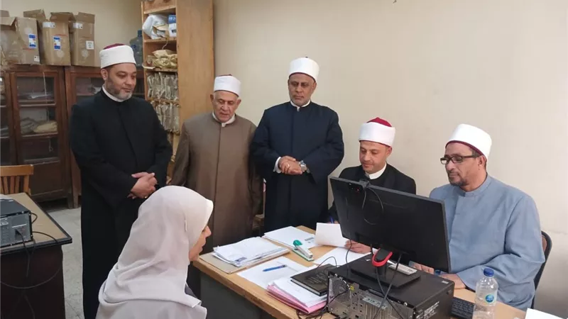 رئيس قطاع المعاهد يتفقد ختام اختبارات فتح مكاتب التحفيظ الأهلية