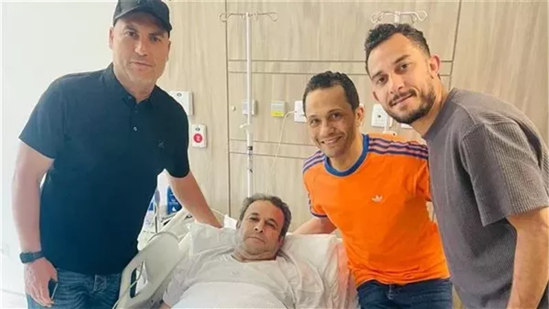 شوبير يطمئن جماهير الكرة المصرية على حالة أيمن منصور الصحية