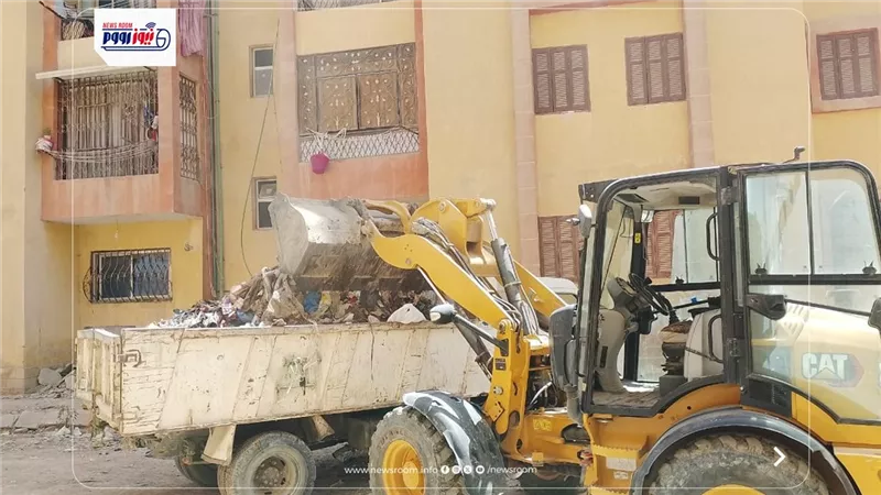حملات للنظافة ورفع الإشغالات وتحسين المظهر الحضاري بمركزي إطسا وطامية بالفيوم
