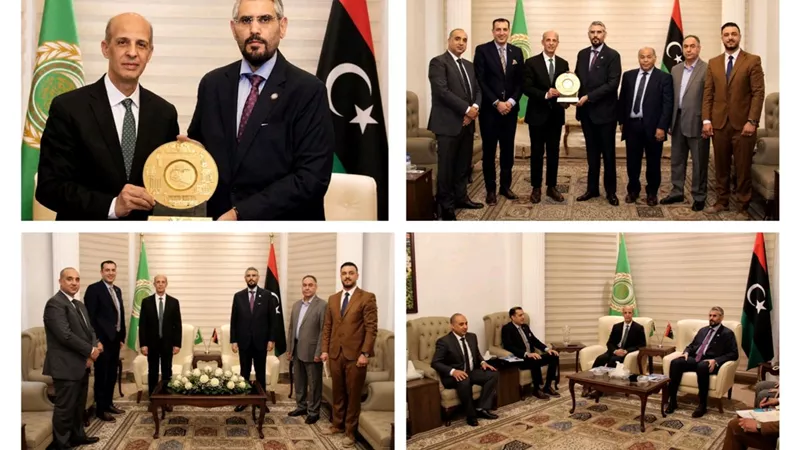 بحث تعزيز تعزيز التعاون الأكاديمي بين جامعة بنى سويف والمندوبية الليبية