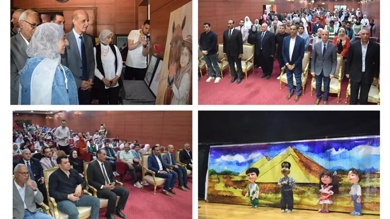 جامعة بني سويف تستضيف فعاليات مسرح التجوال بوزارة الثقافة