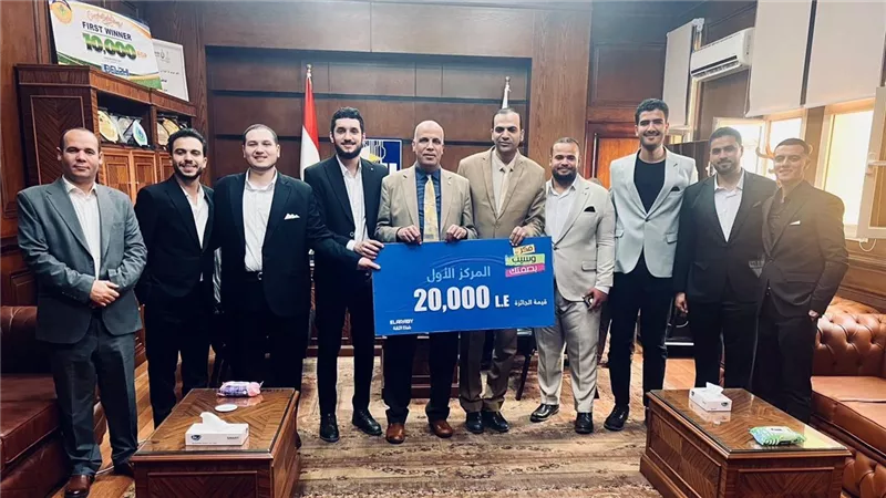 طلاب جامعة الدلتا التكنولوجية يحصدون المراكز الثلاثة الأولى في فكر وسيب بصمتك
