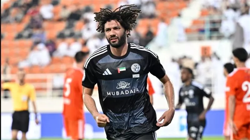 النني يسجل هدفا عالميا في تعادل الجزيرة وعجمان بالدوري الإماراتي