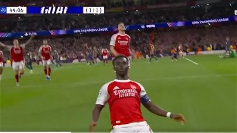 أهداف وملخص مباراة آرسنال وأتلتيكو مدريد الشوط الأول في دوري أبطال أوروبا