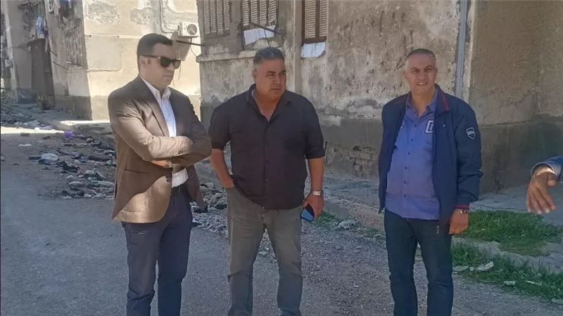 جولة ميدانية موسعة لنائب محافظ بورسعيد لمتابعة المشروعات الخدمية