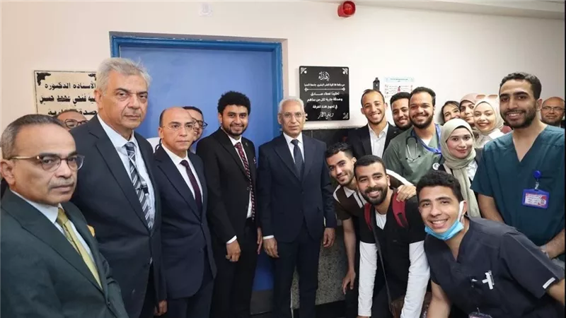 طلاب طب المنيا يجهزون غرفة عناية مركزة وحضانات بتكلفة 2 مليون جنيه