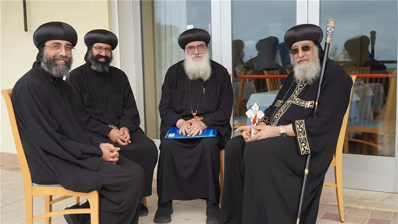 البابا تواضروس الثاني يستقبل 5 من الآباء المطارنة والأساقفة في ڤينيسيا