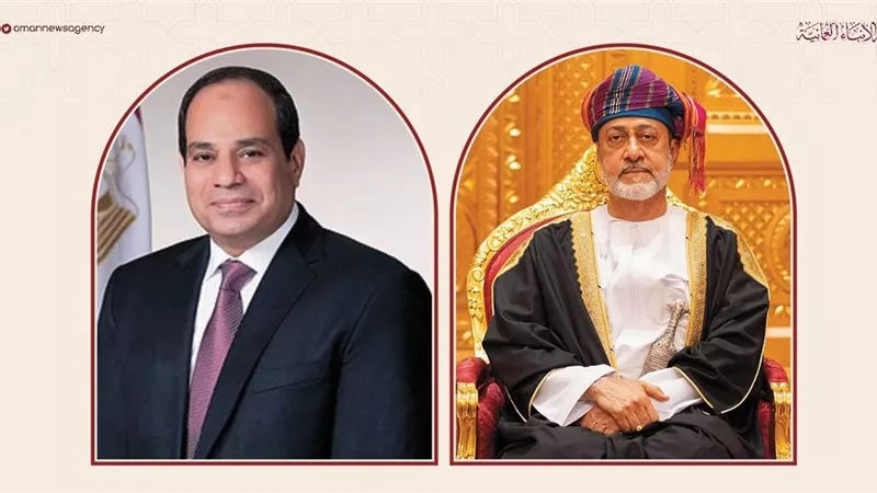 الرئيس السيسي وسلطان عمان يؤكدان دعم مسار مفاوضات أمريكا وإيران لحل الأزمة