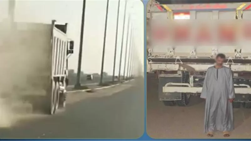 بلا رخصة وبسيارة منتهية.. القبض على سائق نقل متهم في حادث تصادم بالجيزة
