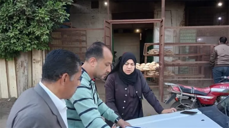 تحرير ١٥ محضر مخالفات مخابز بلدية خلال حملات تفتيشية مفاجئة فجرا بالمنوفية