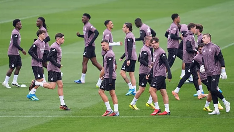تفاصيل مران ريال مدريد اليوم وموقف مبابي من الكلاسيكو