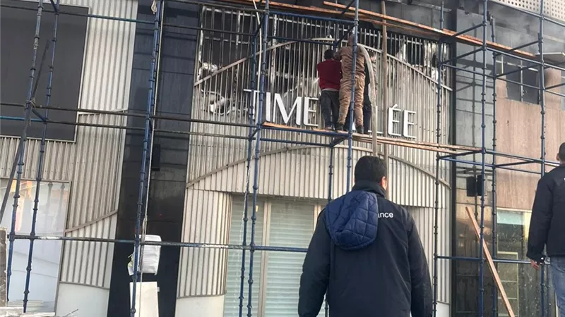 النيابة تنتدب المعمل الجنائي لكشف ملابسات حريق التجمع الخامس