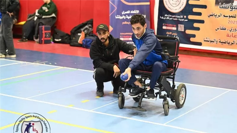 ستاد القاهرة يستضيف بطولة الجمهورية للبوتشيا.. وصراع قوي لحسم لقب الزوجي