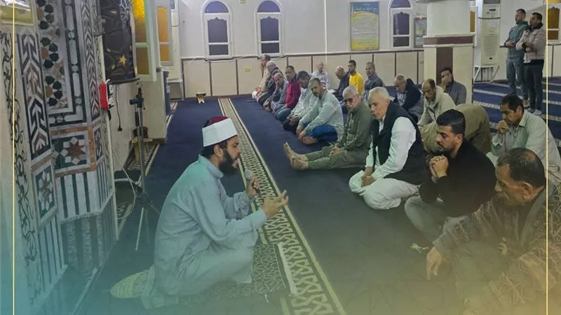 تعزيز الفكر الوسطي المستنير..أوقاف الشرقية تواصل فعاليات المساجد المحورية 