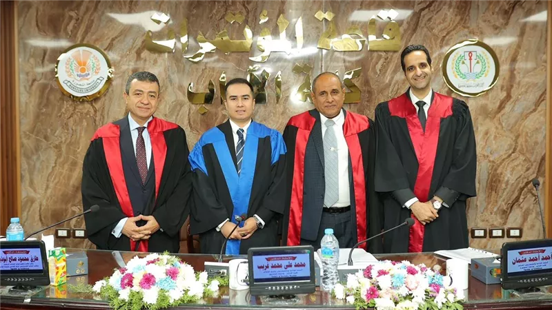 جامعة المنصورة تمنح مصطفى المنشاوي الماجستير عن دور الإعلام في مواجهة الإرهاب