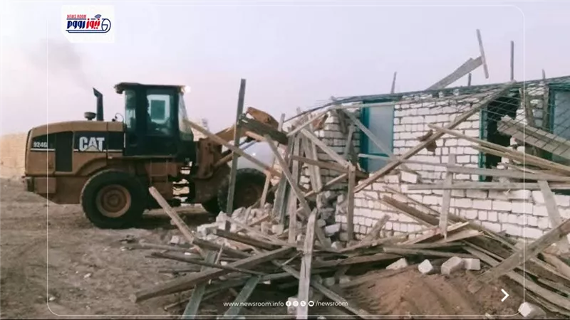 استعادة أملاك الدولة.. إزالة سوق مخالف واسترداد 31 ألف متر في المنيا