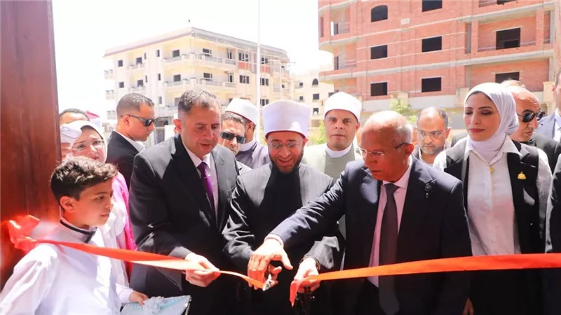 افتتاح مسجد الغفور الودود بدمياط الجديدة ضمن احتفالات العيد القومي لدمياط