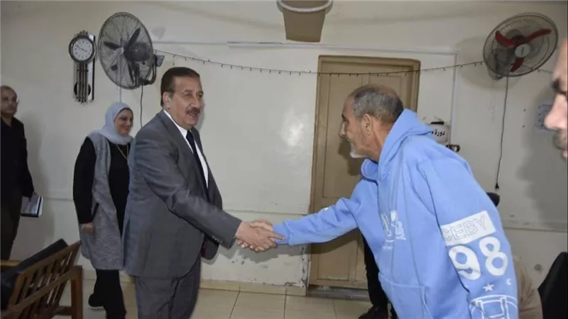 محافظ بورسعيد يتابع تنفيذ توصيات زيارته لدار “حياة كريمة” للمسنين