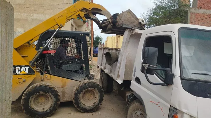 رفع 475 طن قمامة وتمهيد الطرق.. حملات مكثفة لتحسين النظافة بقرى مركز طنطا