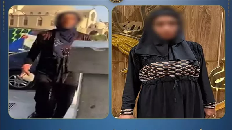 الداخلية تكشف ملابسات فيديو سيدة تتعدى بالسب على شخص أمام محطة مترو بالنزهة