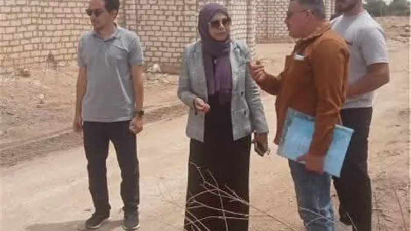 حملة مكبرة لإزالة التعديات واسترداد أراضي الدولة بحي فيصل في السويس