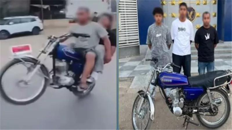 نهاية الاستعراض.. ضبط 3 أشخاص عرضوا حياة المواطنين للخطر في سوهاج