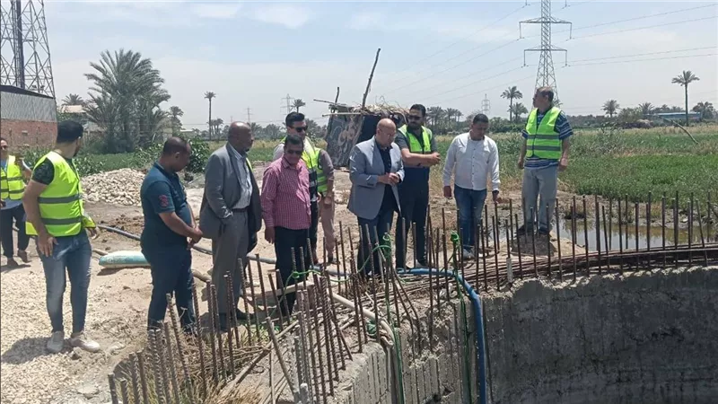 نائب محافظ الجيزة يتفقد عددا من المشروعات الخدمية بمركز البدرشين