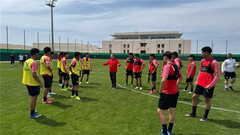 منتخب الناشئين يواصل تدريباته استعدادًا لمواجهة إثيوبيا في كأس أمم أفريقيا 