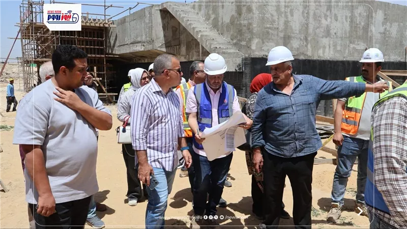 رئيس مياه الفيوم من محطة معالجة صرف صحي العدوة يوجه بزيادة نسب التنفيذ