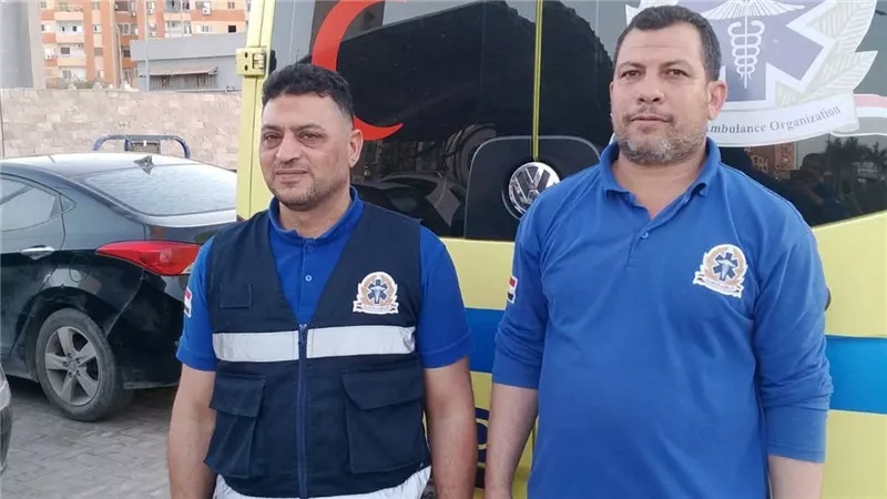 سيدة تلد داخل سيارة الإسعاف بأبو صوير في الإسماعيلية 