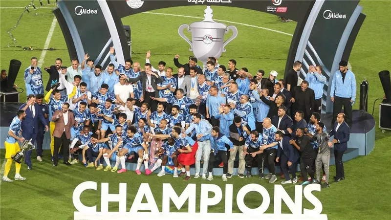 كريم حافظ يتحدث عن تتويج بيراميدز بالكأس وفرص حسم الدوري