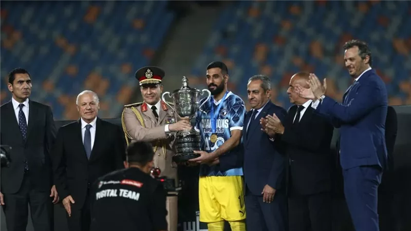 أحمد الشناوي: التتويج بالدوري على حساب الأهلي والزمالك إنجاز تاريخي لبيراميدز