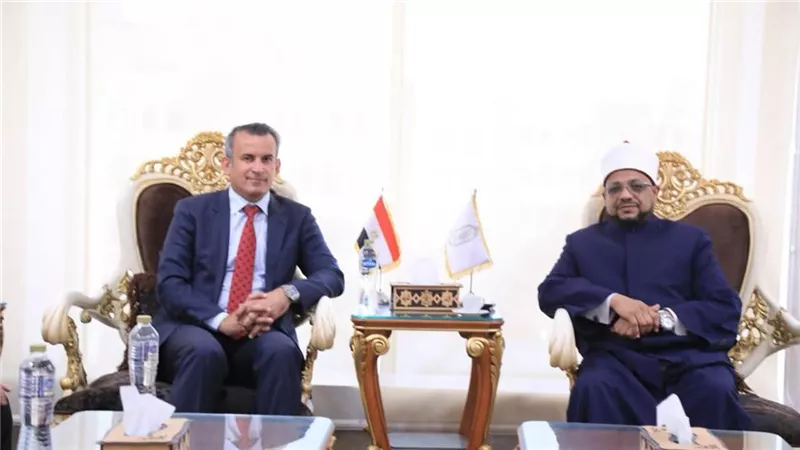 أمين مجمع البحوث يستقبل وفد أوقاف أربيل العراقية لبحث التعاون الدعوي والعلمي