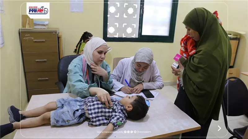 جامعة الفيوم تنظم قافلة طبية وتنموية بقرية جبلة ضمن مبادرة حياة كريمة