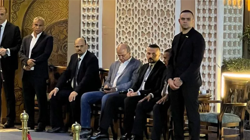 عبدالجواد والخطيب وقيادات رياضية وبرلمانية يقدمون العزاء في نجل عم الجارحي