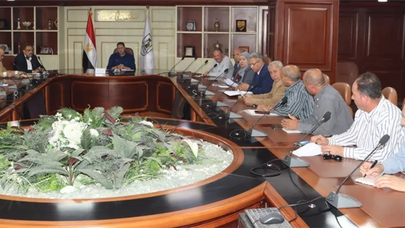 بني سويف تناقش استعدادات انتخابات مجالس إدارات الجمعيات الزراعية