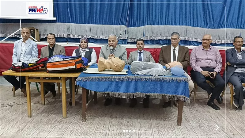 قبيصي: يكرم فريق مرفق الإسعاف بالفيوم ويشهد ندوة الإسعافات الأولية بالمديرية