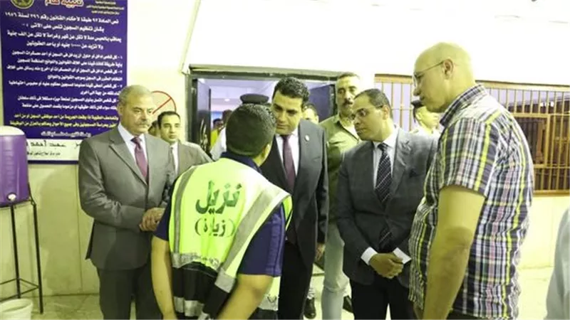 النيابة العامة تُجري تفتيشًا لمركز إصلاح وتأهيل الوادي الجديد