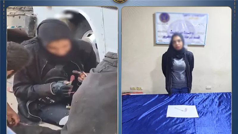 التحقيق مع سيدة فيديو التعاطي ببولاق الدكرور بتهمة حيازة «الآيس»