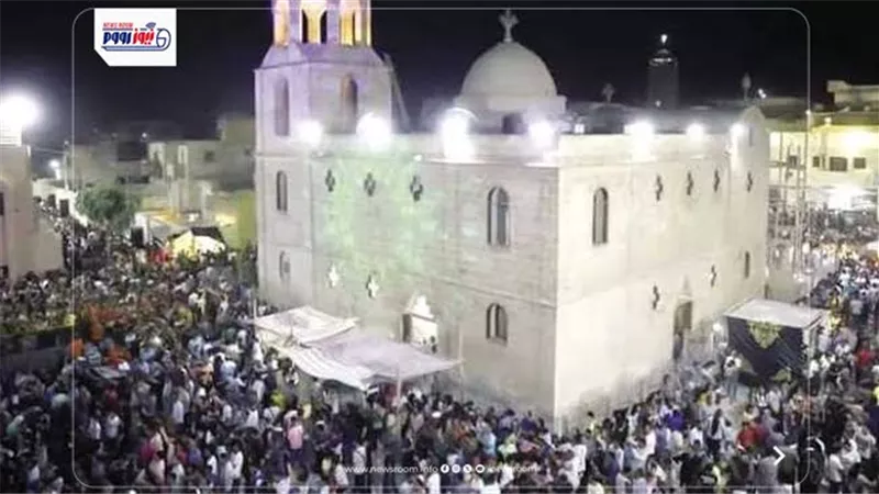 انطلاق احتفالات مولد السيدة العذراء بدير جبل الطير وسط استعدادات مكثفة بالمنيا