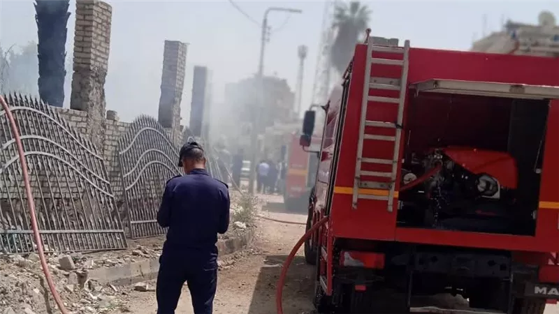 السيطرة على حريق محدود داخل مستشفى بنها العام دون إصابات